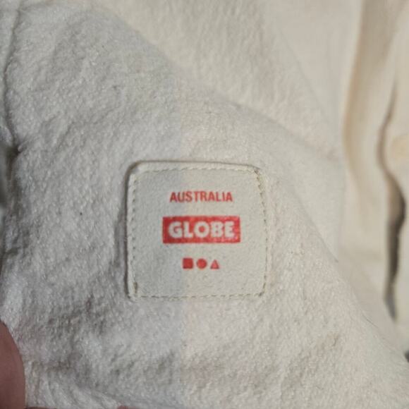 Globe Australia Organic Cotton Mens Flannel Shirt Pocket Sport Skater Surf Large - Picture 3 of 9